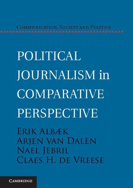Produktbild: Political Journalism in Comparative Perspective