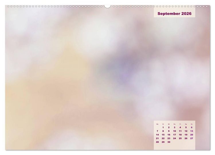 Produktbild: Meine Familie - mein Leben - die sch&ouml;nsten Momente - Bastelkalender (hochwertiger Premium Wandkalender 2026 DIN A2 quer), Kunstdruck in Hochglanz