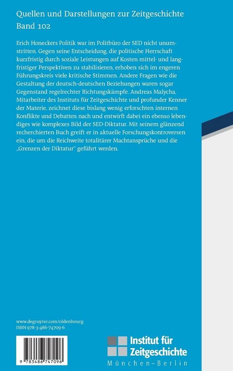 Produktbild: Die SED in der &Auml;ra Honecker