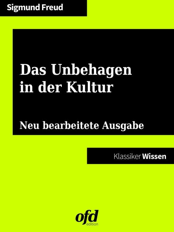 Produktbild: Das Unbehagen in der Kultur