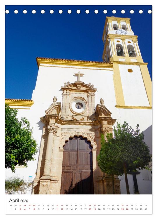 Produktbild: Marbella - Die Costa del Sol in Hochform (Tischkalender 2026 DIN A5 hoch), CALVENDO Monatskalender