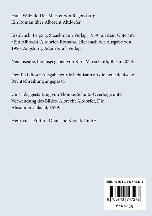 Produktbild: Der Meister von Regensburg