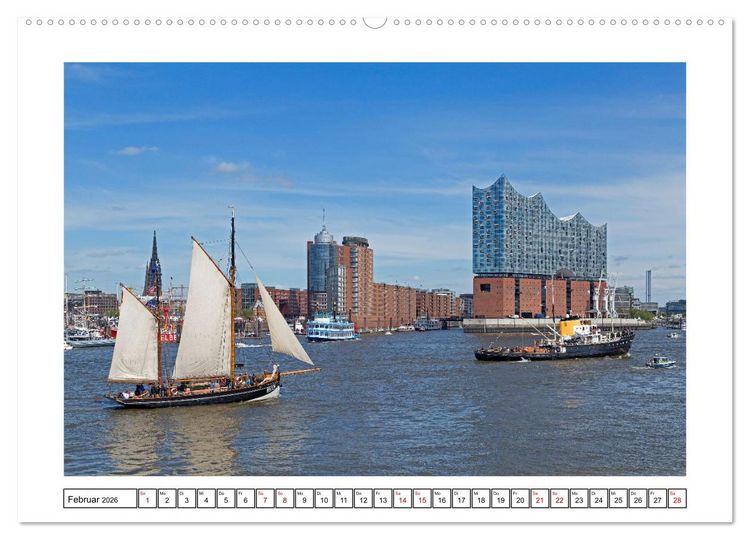 Produktbild: Hansest&auml;dte in Norddeutschland (Wandkalender 2026 DIN A2 quer), CALVENDO Monatskalender