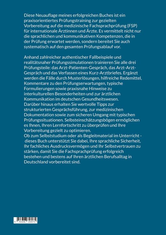 Produktbild: Fit f&uuml;r die Fachsprachenpr&uuml;fung Medizin in 1 Woche