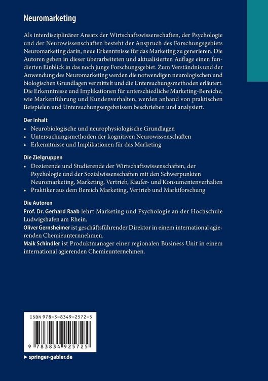 Produktbild: Neuromarketing