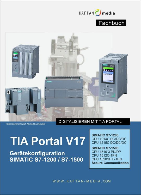 Produktbild: TIA Portal V17 Ger&auml;tekonfiguration S7-1200 / S7-1500