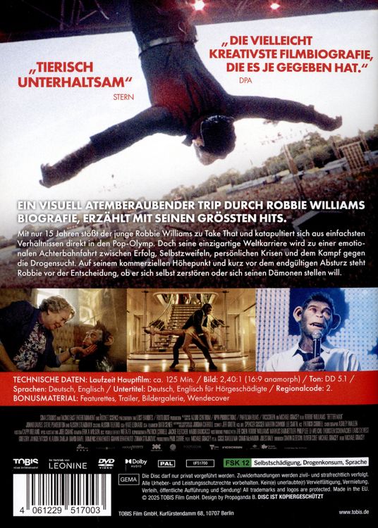Better Man - Die Robbie Williams Story