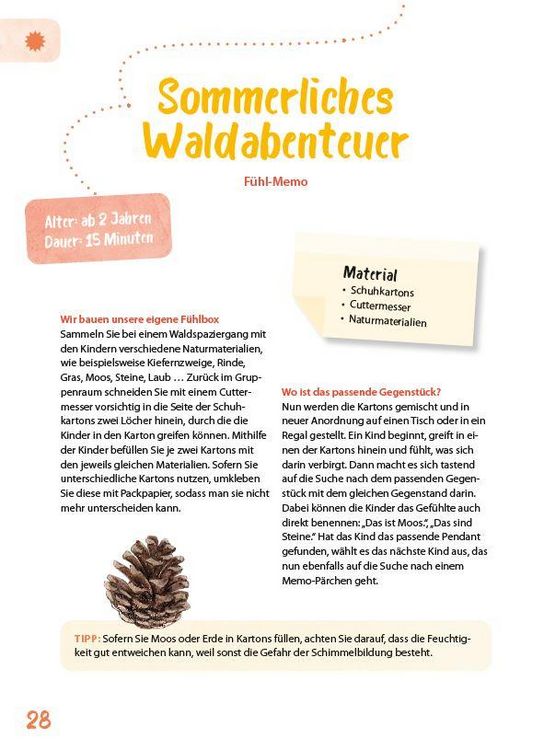 Produktbild: Das Krippen-Jahreszeitenbuch: Mit allen Sinnen