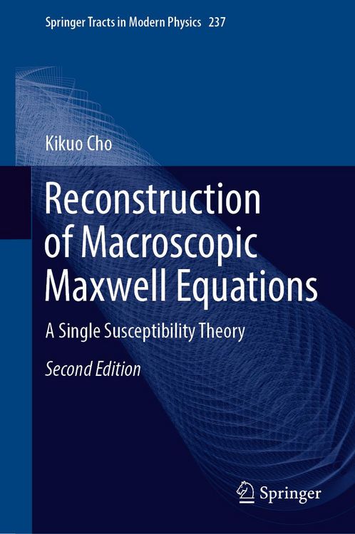 Produktbild: Reconstruction of Macroscopic Maxwell Equations