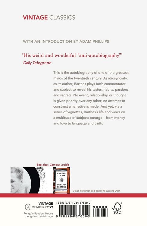 Produktbild: Roland Barthes by Roland Barthes