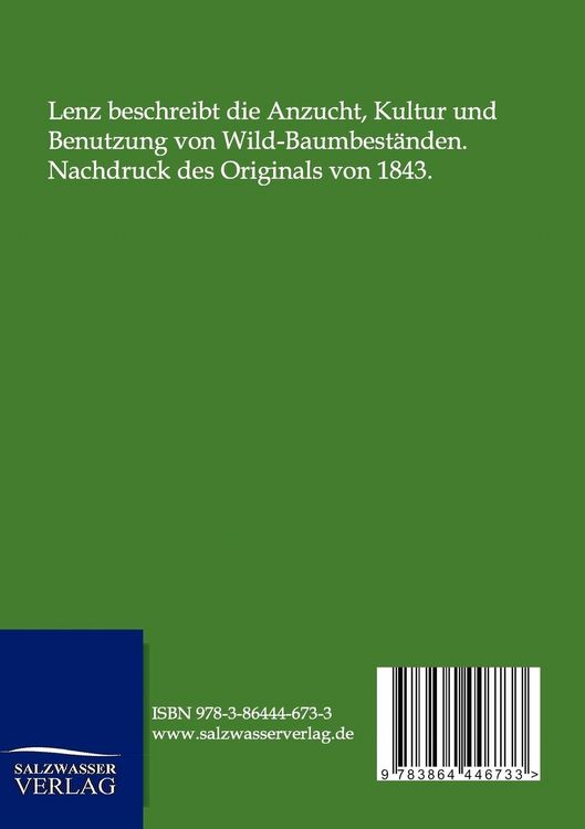 Produktbild: Die Wild-Baumzucht