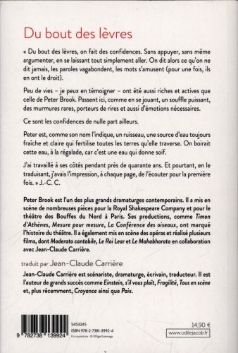 Produktbild: Du bout des l&egrave;vres