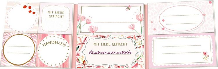 Produktbild: Etikettenb&uuml;chlein