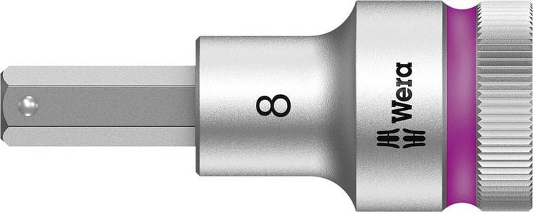 Produktbild: Wera 8740 C HF 05003824001 Innen-Sechskant Steckschl&uuml;ssel-Bit-Einsatz 8 mm 1/2\" (12.5 mm)