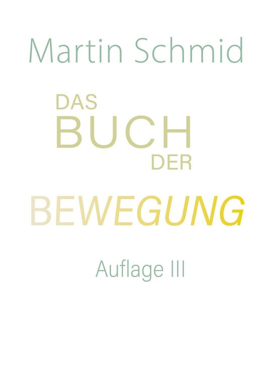 Produktbild: Das Buch der Bewegung