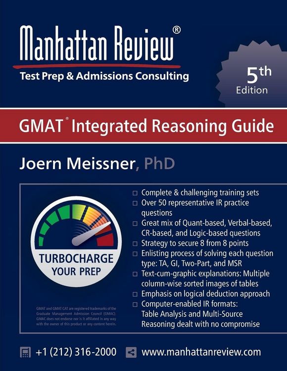Produktbild: Manhattan Review GMAT Integrated Reasoning Guide