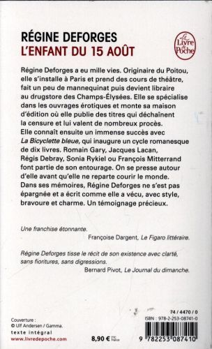 Produktbild: L'enfant du 15 ao&ucirc;t : m&eacute;moires
