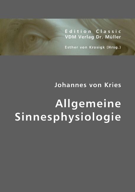 Produktbild: Kries, J: Allgemeine Sinnesphysiologie
