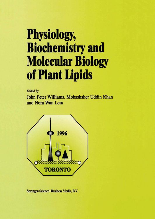 Produktbild: Physiology, Biochemistry and Molecular Biology of Plant Lipids