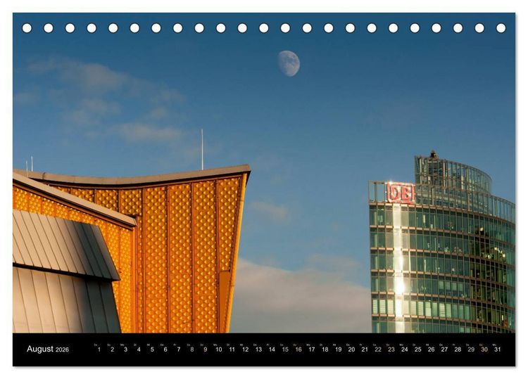Produktbild: Berlin zwischen Klassizismus und Moderne 2026 (Tischkalender 2026 DIN A5 quer), CALVENDO Monatskalender
