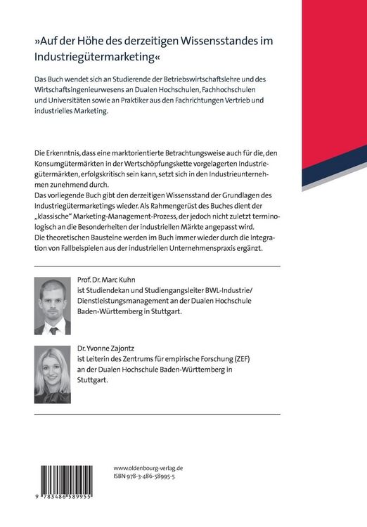 Produktbild: Industrielles Marketing