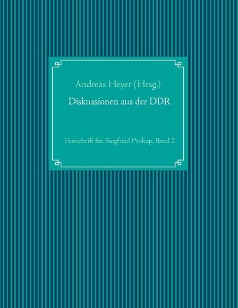 Produktbild: Diskussionen aus der DDR