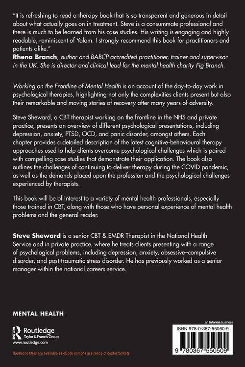 Produktbild: Working on the Frontline of Mental Health