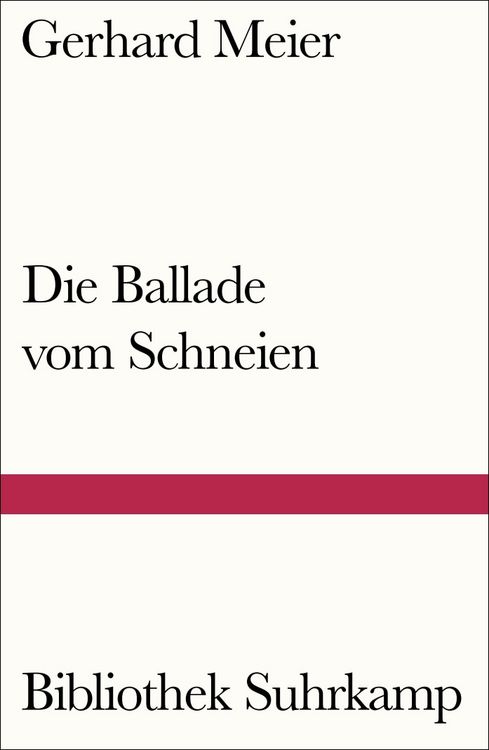 Produktbild: Die Ballade vom Schneien