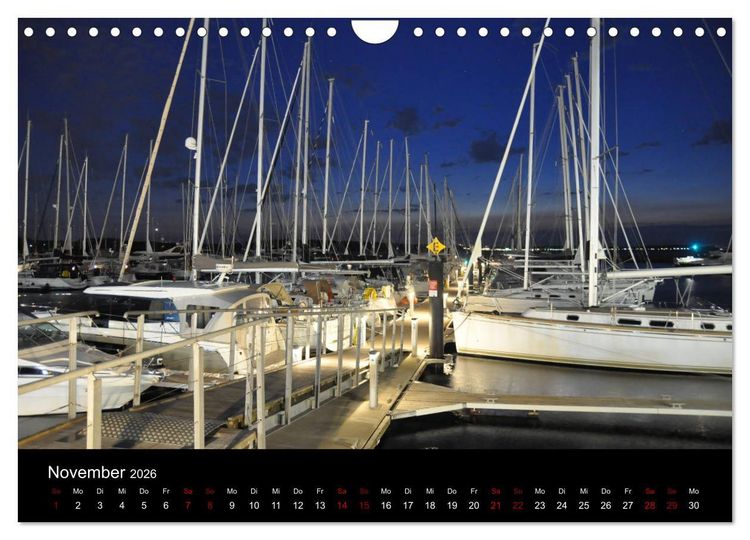 Produktbild: Marina Guide's Segelimpressionen 2026 (Wandkalender 2026 DIN A4 quer), CALVENDO Monatskalender