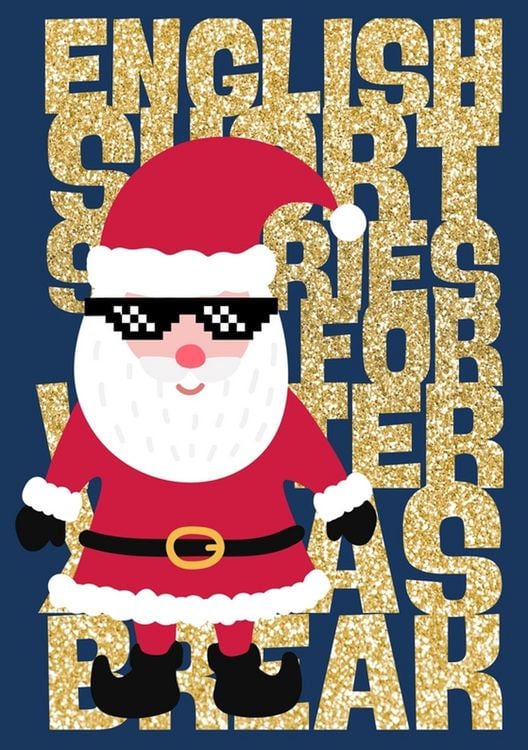 Produktbild: 24 englische Kurzgeschichten zu Weihnachten