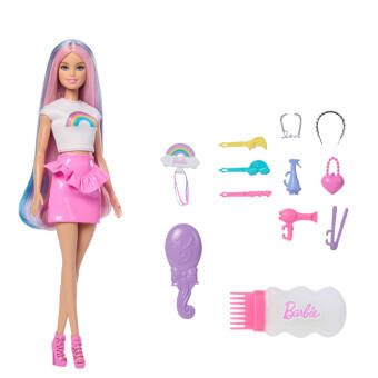 Barbie Haarspiel Puppe Regenbogen Glitzer kaufen