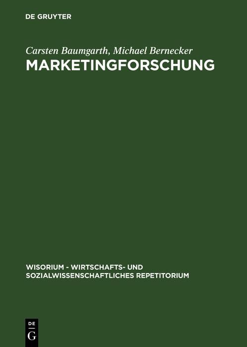 Produktbild: Marketingforschung