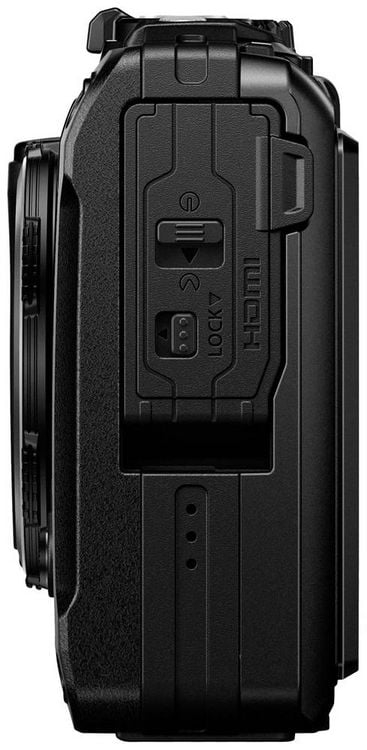 Produktbild: OM System TG-7 black Digitalkamera 12 Megapixel Opt. Zoom: 4 x Schwarz Sto&szlig;fest, Wasserdicht, 4K-Video