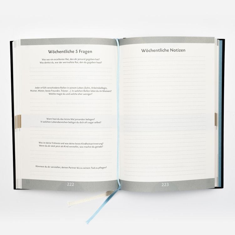 Produktbild: Das 6-Minuten-Tagebuch (schwarz)