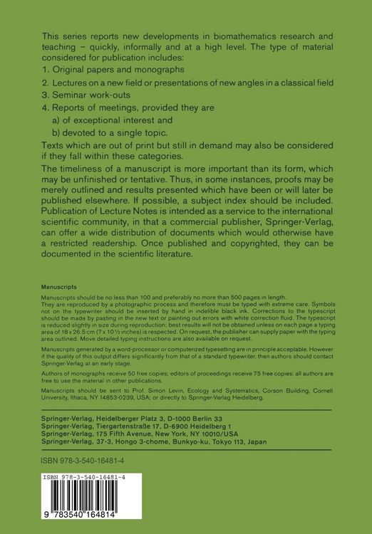 Produktbild: Nonlinear Oscillations in Biology and Chemistry