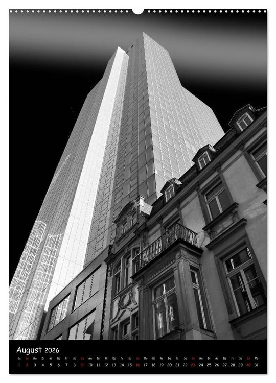 Produktbild: Frankfurt am Main - Classic und Modern (Wandkalender 2026 DIN A2 hoch), CALVENDO Monatskalender