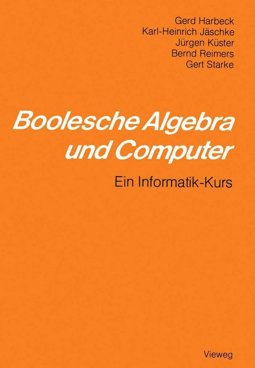 Produktbild: Boolesche Algebra und Computer
