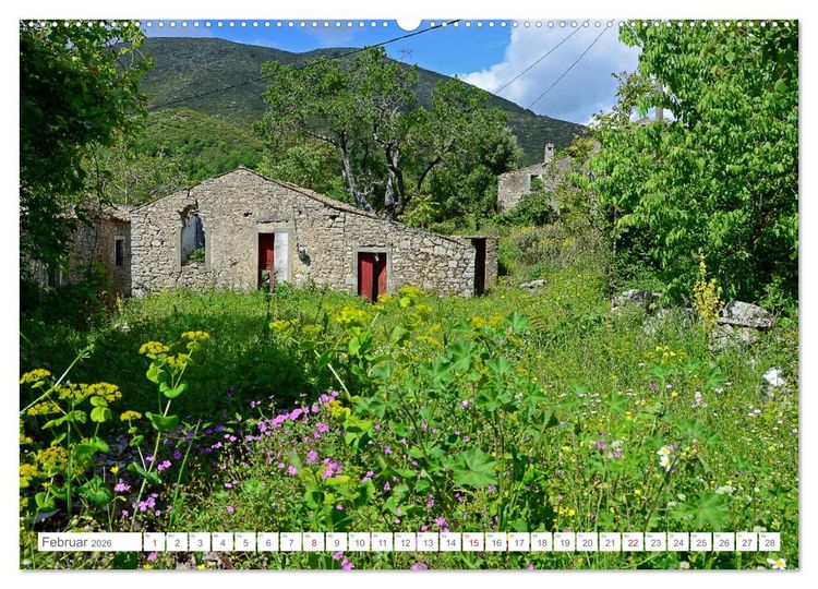 Produktbild: Faszination Korfu (Wandkalender 2026 DIN A2 quer), CALVENDO Monatskalender