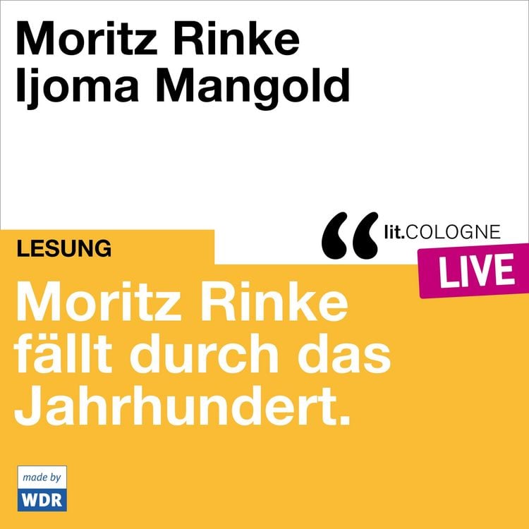 Produktbild: Moritz Rinke f&auml;llt durch das Jahrhundert