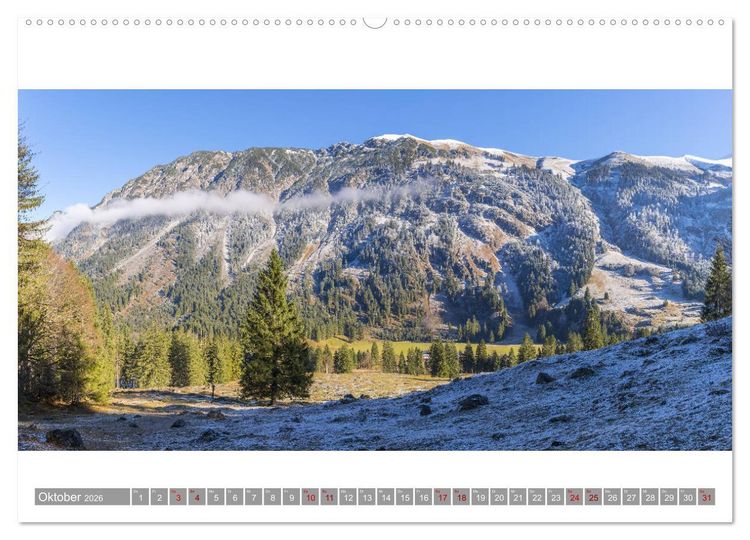 Produktbild: Oberallg&auml;u Panorama (hochwertiger Premium Wandkalender 2026 DIN A2 quer), Kunstdruck in Hochglanz