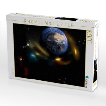 Produktbild: CALVENDO Puzzle seltsame Lichter | 1000 Teile Lege-Gr&ouml;&szlig;e 64x48cm Foto-Puzzle f&uuml;r gl&uuml;ckliche Stunden