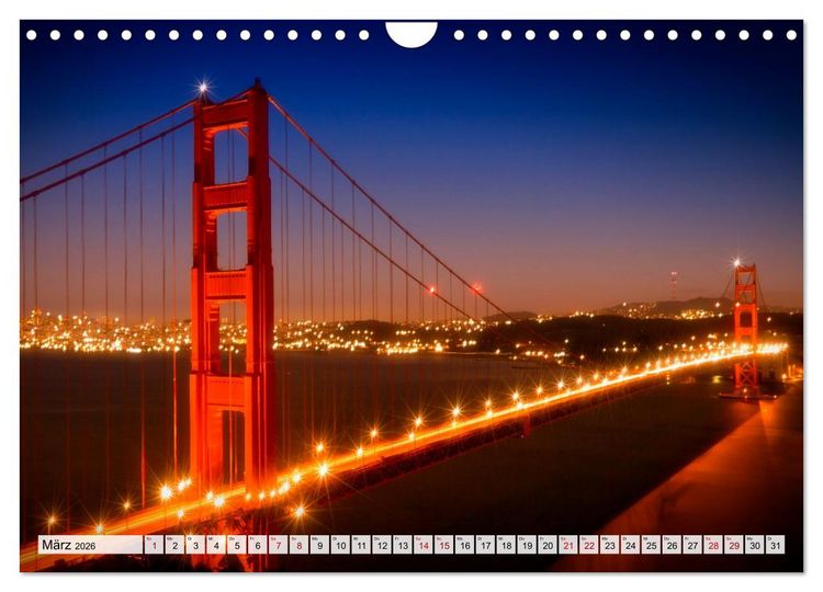 Produktbild: Faszination USA - Eine Reise durch Stadt und Natur (Wandkalender 2026 DIN A4 quer), CALVENDO Monatskalender