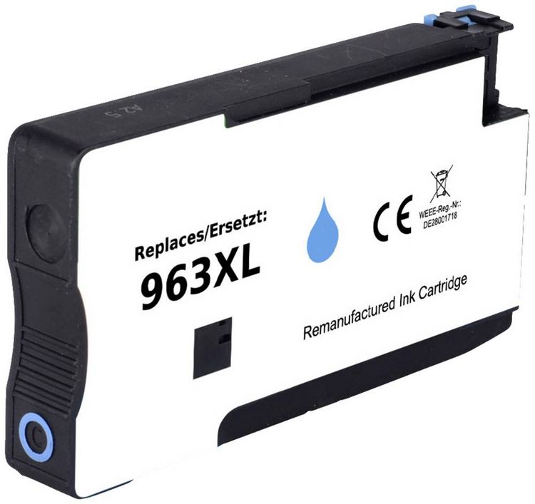 Produktbild: Renkforce Druckerpatrone ersetzt HP 963XL, 3JA27AE Kompatibel Cyan RF-5706052