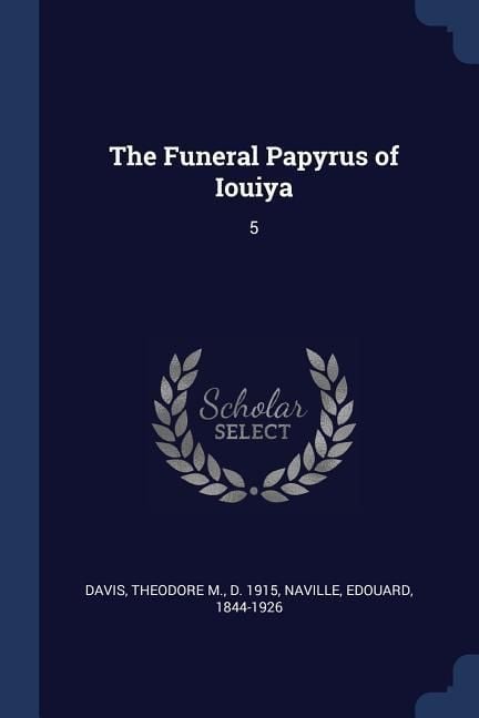 Produktbild: The Funeral Papyrus of Iouiya