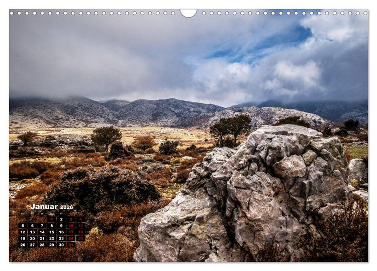 Produktbild: Kretas facettenreicher Westen (Wandkalender 2026 DIN A3 quer), CALVENDO Monatskalender