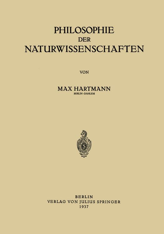 Produktbild: Philosophie der Naturwissenschaften