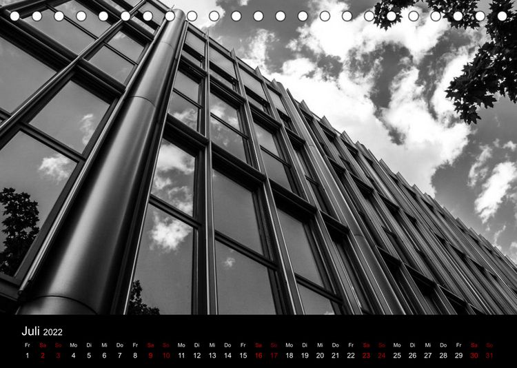 Produktbild: SchwarzWeiss gesehen (Tischkalender 2022 DIN A5 quer)