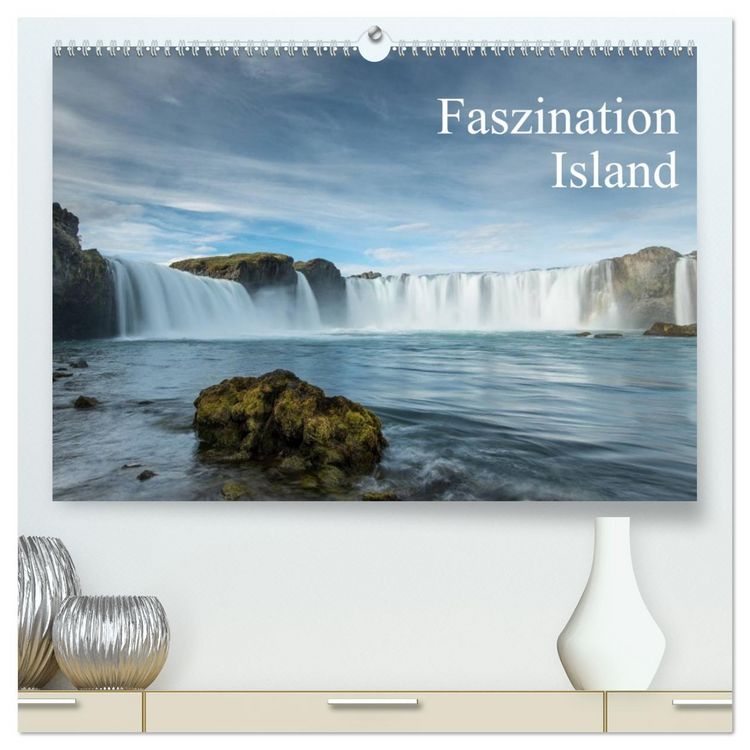 Produktbild: Faszination Island (hochwertiger Premium Wandkalender 2026 DIN A2 quer), Kunstdruck in Hochglanz