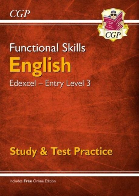 Produktbild: Functional Skills English: Edexcel Entry Level 3 - Study & Test Practice
