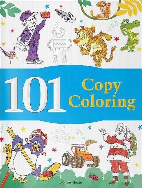 Produktbild: 101 Copy Coloring: Fun Activity Book for Children